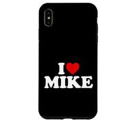 I Love Mike - Heart Case for iPhone XS Max