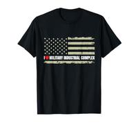I Love Military Industrial Complex US Flag Patriotic T-Shirt