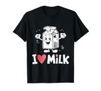 I Love Milk Funny Milkman Lactose T-Shirt