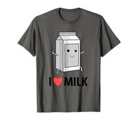 I Love Milk Funny Milkman Lactose T-Shirt