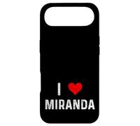 I Love Miranda - Heart - Distressed Case for iPhone Air