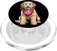 I Love Mom Goldendoodle Lover Dog Mother's Day PopSockets PopGrip for MagSafe