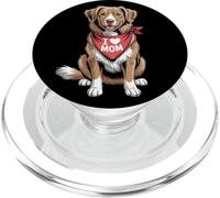 I Love Mom Nova Scotia Duck Tolling Retriever Mother's Day PopSockets PopGrip for MagSafe