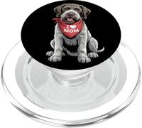 I Love Mom Wirehaired Pointing Griffon Lover Dog Mothers Day PopSockets PopGrip for MagSafe