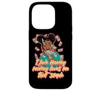 I love money money loves me that simple black woman melanin Case for iPhone 14 Pro