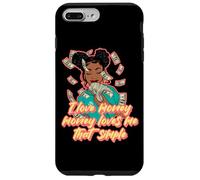 I love money money loves me that simple black woman melanin Case for iPhone 7 Plus/8 Plus