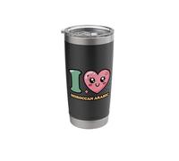 I Love Moroccan Arabic Stainless Steel Insulated Tumbler