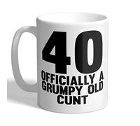 I Love Mugs - 40 - Officially A Grumpy Old C*NT - Mug, Ceramic, 11fl.oz.