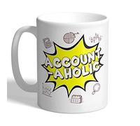 I Love Mugs - Account-Aholic - Accountant, Auditor Mug, Ceramic, 11fl.oz.