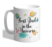 I Love Mugs - Best Dad in The Universe - Mug, Ceramic, 11fl.oz.