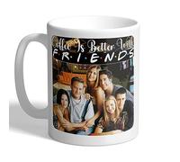 I Love Mugs - Coffee is Better with Friends - TV Mug, Ceramic, 11fl.oz.