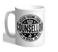 I Love Mugs - Counsellor - F*cking Legend - Mug, Ceramic, 11fl.oz.