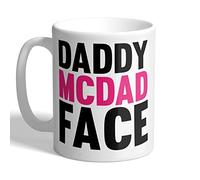 I Love Mugs - Daddy MCDAD FACE - Funny Mug, Ceramic, 11fl.oz.