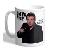I Love Mugs - Did Ye Aye? - Kevin Bridges - Stand Up Comedian Quote Mug, Ceramic, 11fl.oz.