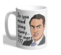 I Love Mugs - Do You Mind Going Away...for Ages??? - Stath - Jamie Demetriou - Sitcom TV Mug, Ceramic, 11fl.oz.