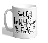 I Love Mugs - F*ck Off! I'm Watching The Football - Funny Mug, Ceramic, 11fl.oz.