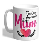 I Love Mugs - F*CKING Awesome Stepmum - Mug, Ceramic, 11fl.oz.