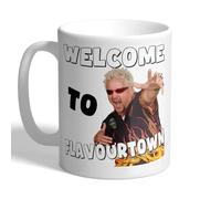 I Love Mugs - Guy Fieri - Welcome to Flavourtown - Triple D - Food Lover Mug, Ceramic, 11fl.oz.
