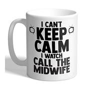 I Love Mugs - I Can't Keep Calm I Watch Call The Midwife - Mug, Ceramic, 11fl.oz.