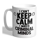 I Love Mugs - I Can't Keep Calm I Watch Criminal Minds - Mug, Ceramic, 11fl.oz.