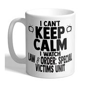 I Love Mugs - I Can't Keep Calm I Watch Law & Order: Special Victims Unit - Mug, Ceramic, 11fl.oz.