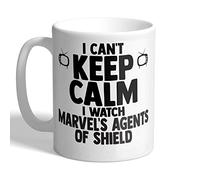 I Love Mugs - I Can't Keep Calm I Watch Marvel's Agents of Shield - Mug, Ceramic, 11fl.oz.