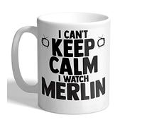 I Love Mugs - I Can't Keep Calm I Watch Merlin - Mug, Ceramic, 11fl.oz.