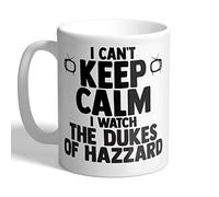 I Love Mugs - I Can't Keep Calm I Watch The Dukes of Hazzard - Mug, Ceramic, 11fl.oz.