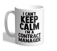 I Love Mugs - I Can't Keep Calm I'm a Contract Manager - Mug, Ceramic, 11fl.oz.