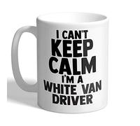 I Love Mugs - I Can't Keep Calm I'm a White Van Driver - Mug, Ceramic, 11fl.oz.