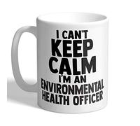 I Love Mugs - I Can't Keep Calm I'm an Environmental Health Officer - Mug, Ceramic, 11fl.oz.