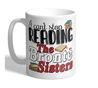 I Love Mugs - I Can't Stop Reading The Brontë Sisters - Mug, Ceramic, 11fl.oz.