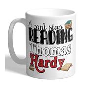 I Love Mugs - I Can't Stop Reading Thomas Hardy - Mug, Ceramic, 11fl.oz.