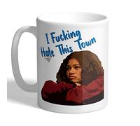 I Love Mugs - I F*cking Hate This Town - Euphoria - Mug, Ceramic, 11fl.oz.