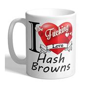 I Love Mugs - I F*cking Love Hash Browns - Mug, Ceramic, 11fl.oz.