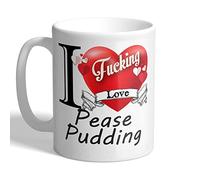I Love Mugs - I F*cking Love Pease Pudding - Mug, Ceramic, 11fl.oz.