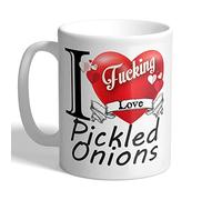 I Love Mugs - I F*cking Love Pickled Onions - Mug, Ceramic, 11fl.oz.