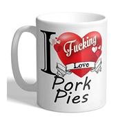 I Love Mugs - I F*cking Love Pork Pies - Mug, Ceramic, 11fl.oz.