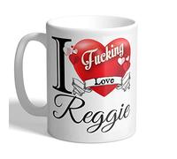 I Love Mugs - I F*cking Love Reggie - Mug, Ceramic, 11fl.oz.