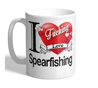 I Love Mugs - I F*cking Love Spearfishing - Mug, Ceramic, 11fl.oz.