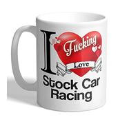 I Love Mugs - I F*cking Love Stock Car Racing - Mug, Ceramic, 11fl.oz.