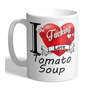 I Love Mugs - I F*cking Love Tomato Soup - Mug, Ceramic, 11fl.oz.