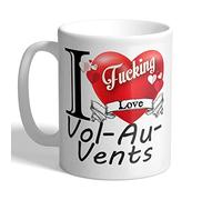 I Love Mugs - I F*cking Love Vol-Au-Vents - Mug, Ceramic, 11fl.oz.