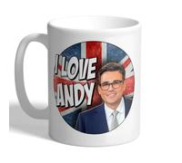 I Love Mugs - I Love Andy Burnham Mug Labour Politics Gift Manchester Mayor Satire Novelty Office Tea Brew Morning, Ceramic, 11fl.oz.