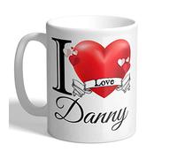 I Love Mugs - I Love Danny - Mug, Ceramic, 11fl.oz.