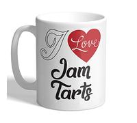I Love Mugs - I Love Jam Tarts - Mug, Ceramic, 11fl.oz.
