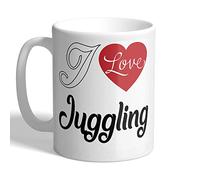 I Love Mugs - I Love Juggling - Mug, Ceramic, 11fl.oz.