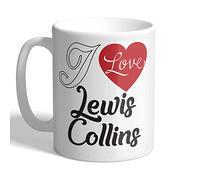 I Love Mugs - I Love Lewis Collins (Heart Design) - Mug, Ceramic, 11fl.oz.