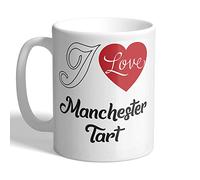 I Love Mugs - I Love Manchester Tart - Mug, Ceramic, 11fl.oz.
