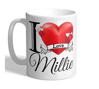 I Love Mugs - I Love Millie - Mug, Ceramic, 11fl.oz.